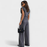 Michaela - Set asimmetrico con spalle drammatiche