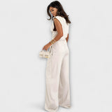 Michaela - Set asimmetrico con spalle drammatiche