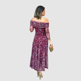 Dana - Vestito con spalle scoperte