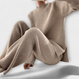 Albertina – Set Cosy a 2 pezzi in maglia a coste