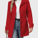 Veronika – Cappotto urbano premium con bottoni
