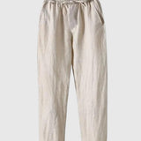 Hanuš | Pantaloni in Lino Palm Springs