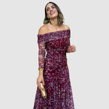 Dana - Vestito con spalle scoperte