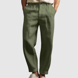 Tobias | Pantaloni estivi in cotone e lino