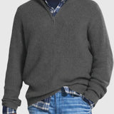 René | Maglione con zip Diego