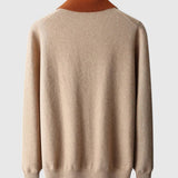 Perla - Polo Castelle in cashmere con zip