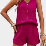 Rozálie - Set t-shirt e pantaloni shorts