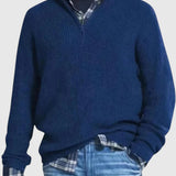 René | Maglione con zip Diego