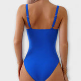 Cinzia - Costume da bagno con scollatura a V