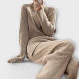 Albertina – Set Cosy a 2 pezzi in maglia a coste