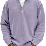 Jakub | Maglione a maniche lunghe con mezza zip