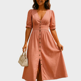 Nina – Abito in denim brillante