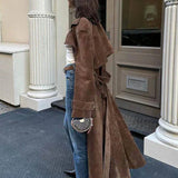 Cordula™ | Elegante trench in pelle