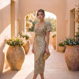Giulia – Abito elegante in tessuto leggero e fluido