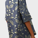 Flávia - Top in lino elegante