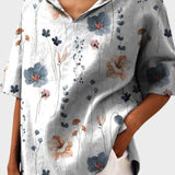 Flávia - Top in lino elegante