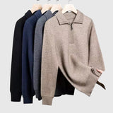 Luboš | Maglione in cashmere con zip a quarto Gstaad