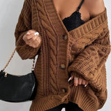 Maglione Oversize In Maglia Lina