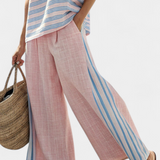 Cecília - Set in Lino Bambù Rosa
