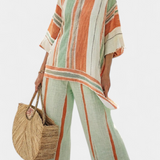 Dalila - Set di lino a righe