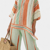 Dalila - Set di lino a righe