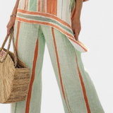 Dalila - Set di lino a righe