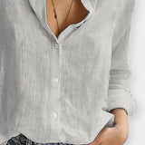 Camicia di lino piacevole