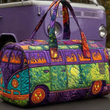 Borsa da viaggio con design floreale