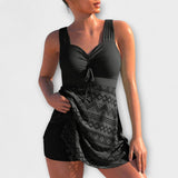 Izabella - Costume da bagno a due pezzi con gonna