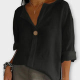 Camicia da Allenamento con Collo a V