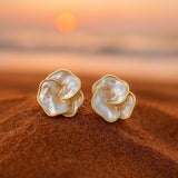 Perle d'oro e orecchini di perle