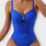 Cinzia - Costume da bagno con scollatura a V