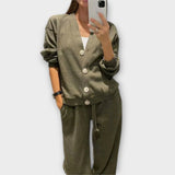 Chantal – Set di cardigan e pantaloni