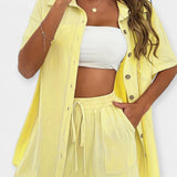 Marie - Set di camicia e pantaloni corti