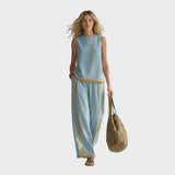 Teresa - Elegante Set di Abbigliamento in Lino