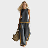 Teresa - Elegante Set di Abbigliamento in Lino
