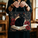 Borsa tote trapuntata nera