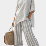 Clarisse - Set Blusa Asimmetrica