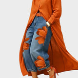 Daniella - Abito in lino & Set denim floreale