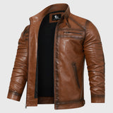 Giacca in pelle Roadster