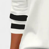 maglietta a maniche lunghe con zip